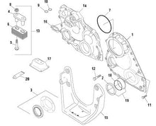 Load image into Gallery viewer, PAI Industries - Volvo / Renault Engine Components
Timing Gear Cover - Renault / E-Tech | woodlineparts.com