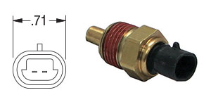 PAI 740230 FREIGHTLINER 22-54800-000 COOLANT TEMPERATURE SENSOR