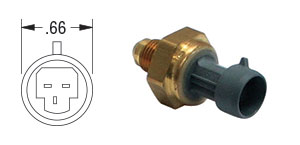 PAI 450622 NAVISTAR 1846480C2 BOOST PRESSURE SENSOR (MAP) (1/2"-20) (USA) | woodlineparts.com
