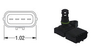 Load image into Gallery viewer, PAI 050624 CUMMINS 2897332 DUAL FUNCTION SENSOR (PRESSURE / TEMPERATURE) | woodlneparts.com
