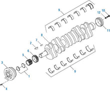 Load image into Gallery viewer, PAI Industries - International Engine
Crankshaft - DT-466E / DT-530E (1993-1999 HEUI) | woodlineparts.com