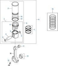 Load image into Gallery viewer, PACK OF 6 PAI 462031 NAVISTAR 1823120C1 CYLINDER LINER SHIM (.002)