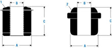 Charger l'image dans la galerie, PAI Industries - Hardware
Bushing Mount | woodlineparts.com