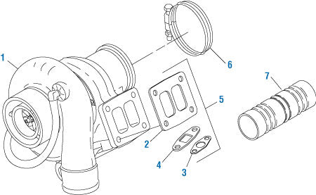 PAI Industries - International Engine
Turbocharger - DT-466E / DT-530E (1993-1999 HEUI) | woodlineparts.com