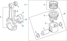 Load image into Gallery viewer, PAI Industries - Cummins Engine
Two Piece Piston - 6C/ 8.3/ISC / ISL / ISL9 Series | woodlineparts.com