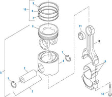Charger l'image dans la galerie, PAI 371617 CATERPILLAR 1608199 NEW CONNECTING ROD ASSY (C9) (10R2037)
