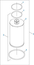 Load image into Gallery viewer, PAI 450526 NAVISTAR 1878042C92 FUEL FILTER KIT (DT466E / DT530E / DT570) (USA)