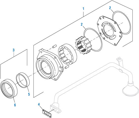 PAI Industries - International Engine
Oil Pump - DT-466 (Early to 1993) | woodlineparts.com