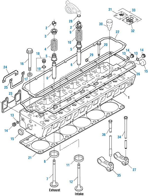 PAI Industries - Caterpillar Engine
Cylinder Head - 3116 / 3126 - 3100 / C7 Series | woodlineparts.com