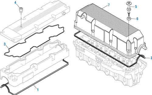 PAI - Detroit Diesel Engine - Rocker Cover - Series 60 | woodlineparts.com
