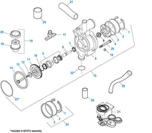 Charger l&#39;image dans la galerie, PAI Industries - Detroit Diesel Engine Water Pump and Thermostat - Series 60 | woodlineparts.com