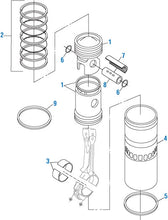 Cargar imagen en el visor de la galería, PAI Industries - Detroit Diesel Engine
Pistons, Rod Bearings and Ring Sets - Series 92 | woodlineparts.com