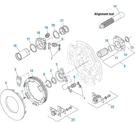 PAI Industries - Drive Train
14 in Disc Diameter - Clutch | woodlineparts.com
