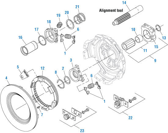 PAI Industries - Drive Train
15 1/2 in Disc Diameter - Clutch | woodlineparts.com