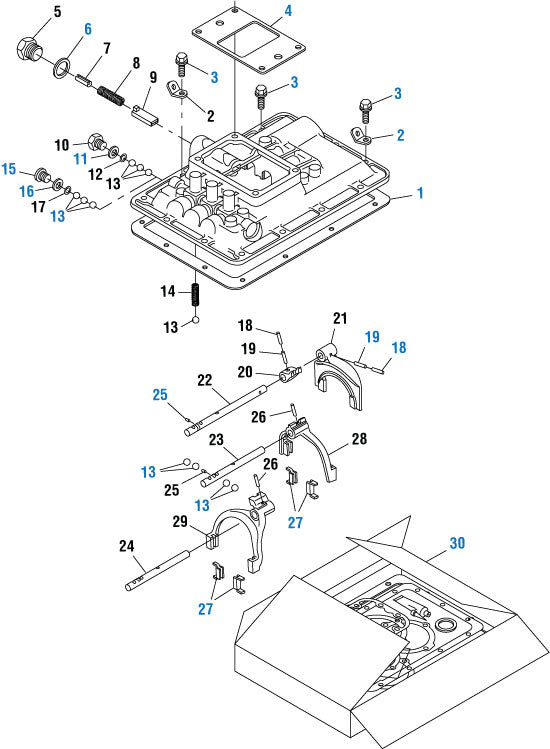 PAI Industries - Drive Train
Shifter Components - FS 4005 | woodlineparts.com