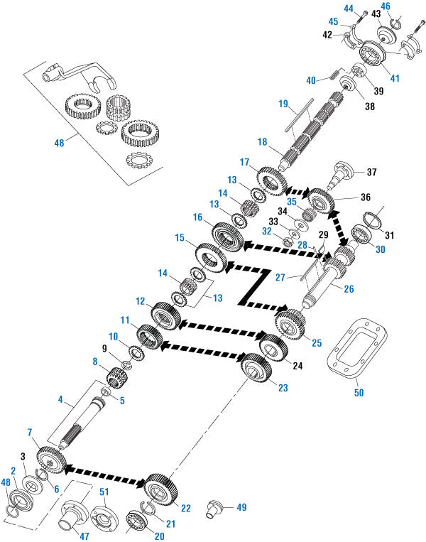 PAI Industries - Web Electronic
Main Case Components - Fuller Transmission | woodlineparts.com