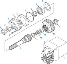 Load image into Gallery viewer, PAI Industries - Drive Train
Input Shaft - T2080, T2090 and T2100 | woodlineparts.com