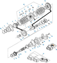 Load image into Gallery viewer, PAI Industries - Drive Train Rear Case Components - Updated Design Synchronizer  - T2080, T2090 and T2100 | woodlineparts.com