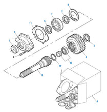 Load image into Gallery viewer, PAI Industries - Drive Train
Input Shaft - T313L and T318L | woodlineparts.com
