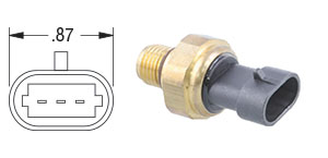 PAI 050650 CUMMINS 3080406 OIL PRESSURE SENSOR (ISM / L10 / M11 / N14) (4921487) | woodlineparts.com