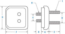 Charger l&#39;image dans la galerie, PAI 740053 FREIGHTLINER BCD28847-1 RADIATOR MOUNT (BCD28721-1)