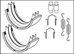 Load image into Gallery viewer, PAI Industries - Chassis Suspension
Brake Shoe Repair Kits - Brake Components | woodlineparts.com