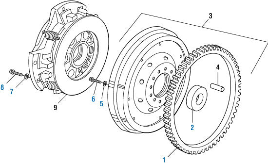 PAI Blue - Mack & Volvo Applications
Flywheel Assembly - Engine - V8 Series | woodlineparts.com