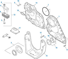 Charger l'image dans la galerie, PAI Blue - Mack &amp; Volvo Applications
Timing Gear Cover - E7, E-Tech, ASET | woodlineparts.com