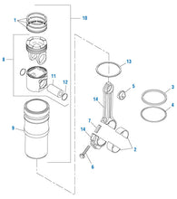 Load image into Gallery viewer, PAI Blue - Mack &amp; Volvo Applications Piston Kits, Cylinder Kits, Ring Sets and Rod Bearings - E7, E-Tech, ASET | woodlineparts.com