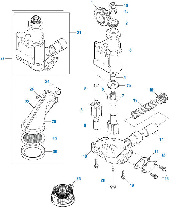 PAI Blue - Mack & Volvo Applications E-Tech, ASET - E7 Series | woodlineparts.com