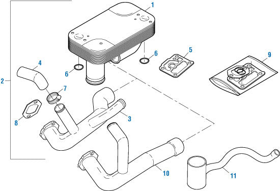 PAI Blue - Mack & Volvo Applications E-Tech, ASET - E7 Series | woodlineparts.com