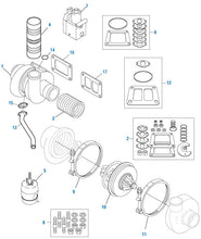 Load image into Gallery viewer, PAI Blue - Mack &amp; Volvo Applications Turbocharger - E7, E-Tech, ASET | woodlineparts.com