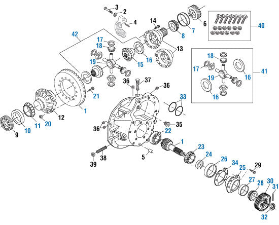 PAI Industries - Drive Train
Forward Axle - DS/DA/DD 344,404,405,454 | woodlineparts.com