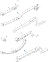 Load image into Gallery viewer, PAI Blue - Mack &amp; Volvo Applications Main Support Springs - Rear Suspension | woodineparts.com