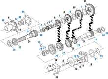 Load image into Gallery viewer, PAI EM66200 MACK 67AX311 TRANSMISSION INPUT SHAFT ROLLER BEARING