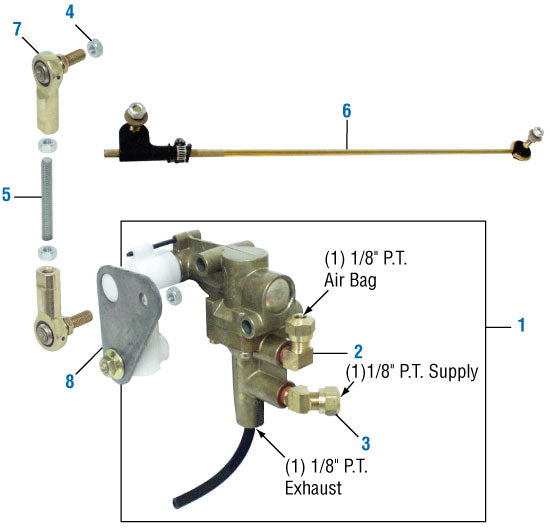 PAI Industries - Air & Electrical Delay Type - Valves | woodlineparts.com