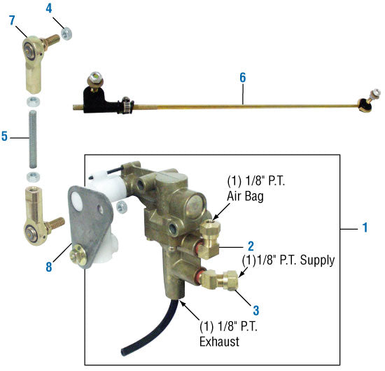 PAI - Air & Electrical Delay Type - Valves | woodlineparts.com