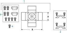 Load image into Gallery viewer, PAI Industries -Drive Train
Spring Tab Style - Driveshaft | woodlineparts.com