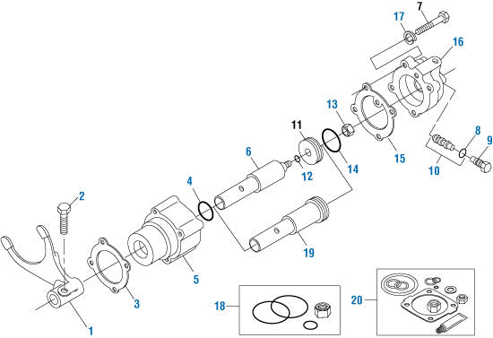 PAI Industries - Web Electronic
Intermediate Cylinder Components - Fuller Transmission | woodineparts.com