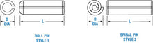 Load image into Gallery viewer, PAI Industries - Hardware
Spring Pins | woodlineparts.com