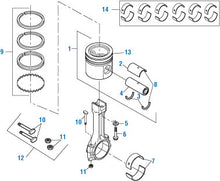 Load image into Gallery viewer, PAI Industries - Detroit Diesel Engine Crosshead Design - Series 50 | woodlineparts.com