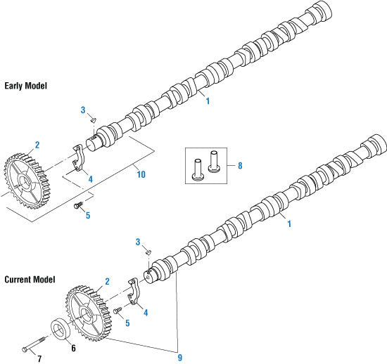 PAI Industries - Cummins Engine Camshafts - 6B Series | woodlineparts.com