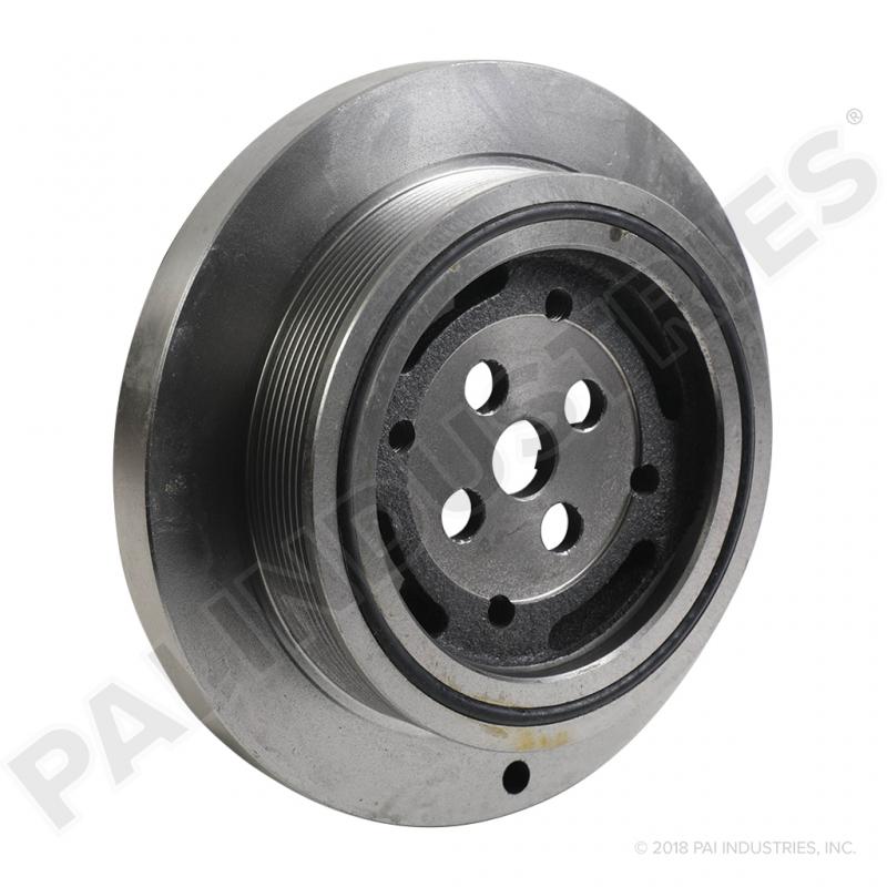 PAI 202003 CUMMINS 3925561 CRANKSHAFT DAMPER (8 GROOVE) (6C / ISC / ISL) | woodlineparts.com