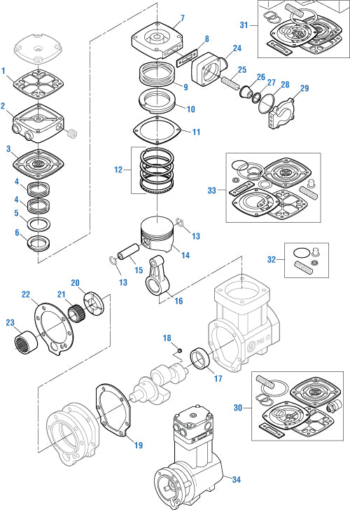 PAI Industries - Cummins Engine
QE Series - Miscellaneous Components | woodlineparts.com