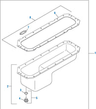 Load image into Gallery viewer, PAI 441171E NAVISTAR 1823740C93 OIL PAN (DT408 / DT466 / DT530 / HEUI)