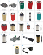 Load image into Gallery viewer, PAI 450526 NAVISTAR 1878042C92 FUEL FILTER KIT (DT466E / DT530E / DT570) (USA)
