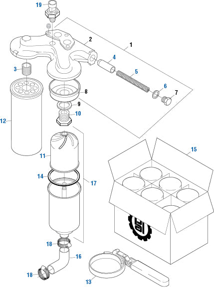 PAI Industries - Volvo / Renault Engine Components
Oil Filter Mounting Components - Renault / E-Tech | woodlineparts.com