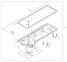 Load image into Gallery viewer, PAI Industries - Caterpillar Engine
3406E - Oil Pan Kit and Components - 3406E / C15 / C16 / C18 Series | woodlineparts.com