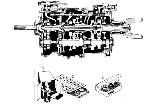 PAI Industries - Drive Train 12 Speed Transmission - TRTXL-107/1070 | woodlineparts.com