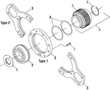 Load image into Gallery viewer, PAI 940042 ROCKWELL KIT5448 AUXILIARY MAIN DRIVE GEAR KIT (38 TEETH) (ITALY) (Expected @ 09/23/2026)